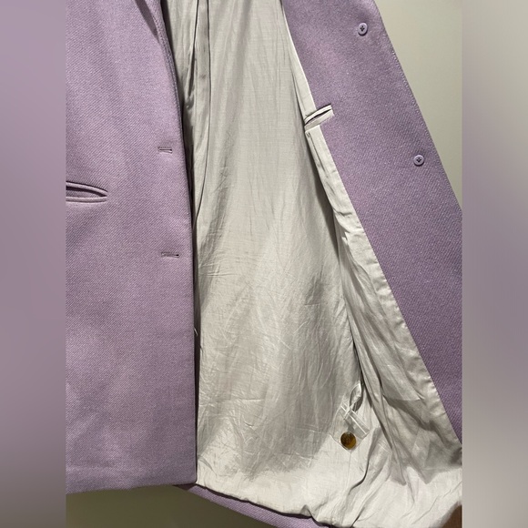 Lavender Everlane wool coat (oversized) - Picture 4 of 6